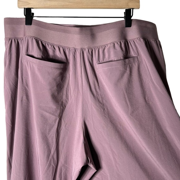 Athleta Brooklyn Heights Wide Leg Pant Damask Mauve 18 - Picture 5 of 10